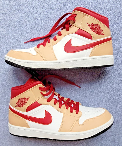 Paar nike air jordan mid - 1,